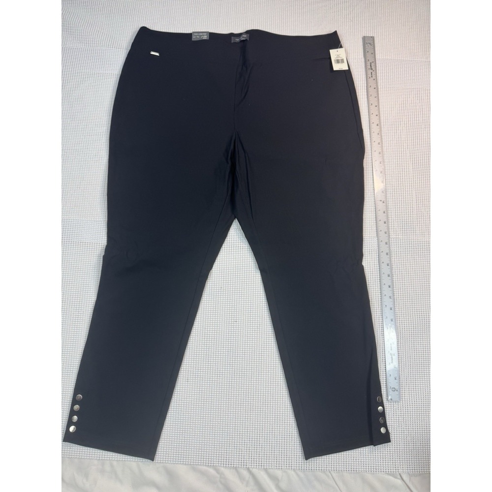 The Limited Black Pants 20W Skinny Stretch Ankle Button Detail S0718PA1007C NWT
